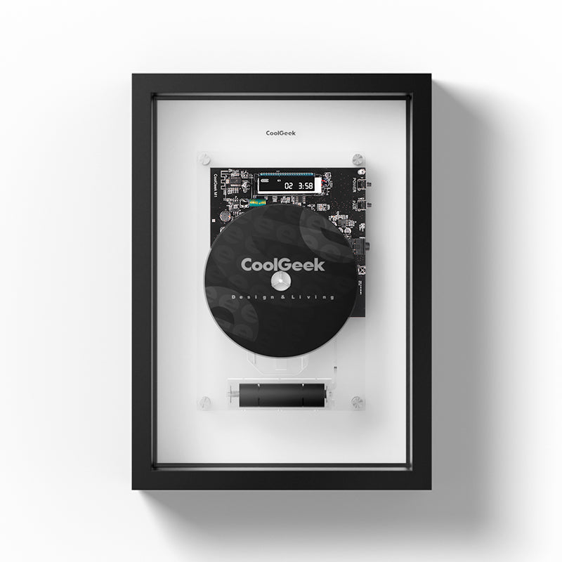 Coolgeek M1 CD Player:Frame CD and Display It in Your Room
