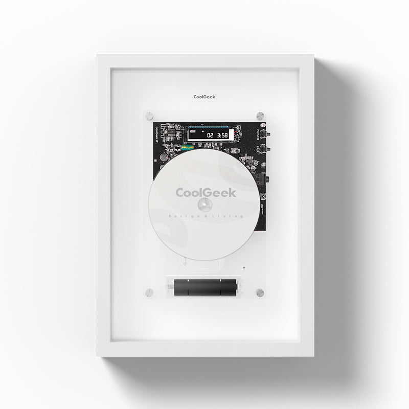 Coolgeek M1 CD Player:Frame CD and Display It in Your Room