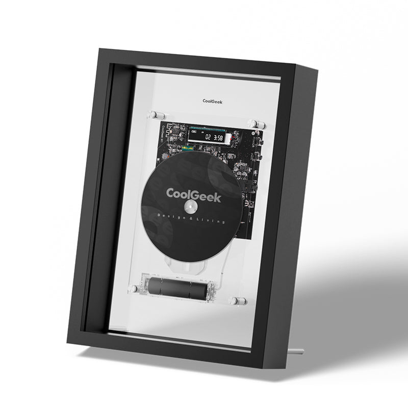 Coolgeek M1 CD Player:Frame CD and Display It in Your Room