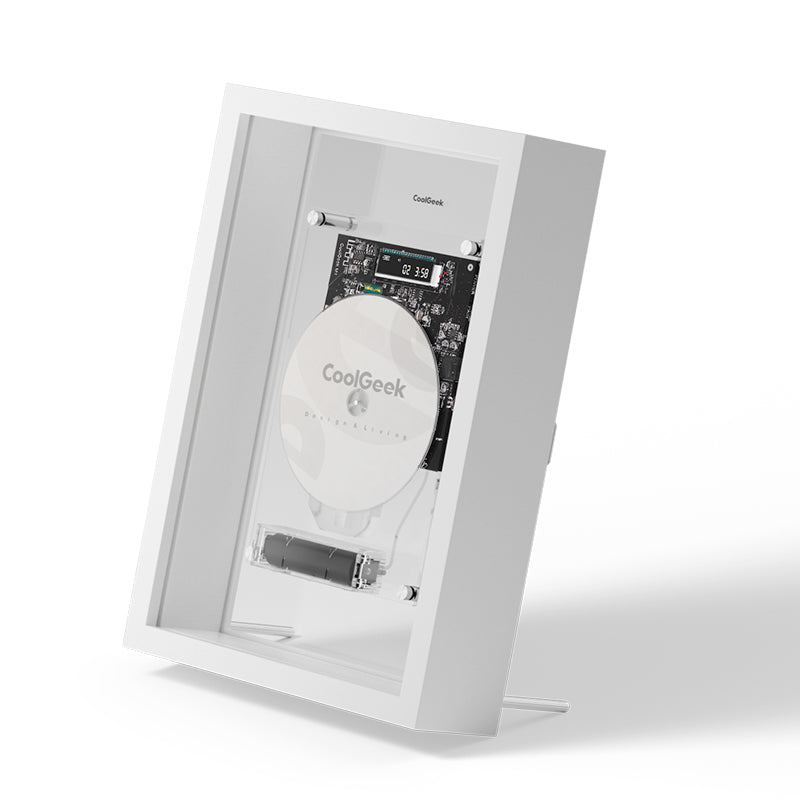 Coolgeek M1 CD Player:Frame CD and Display It in Your Room