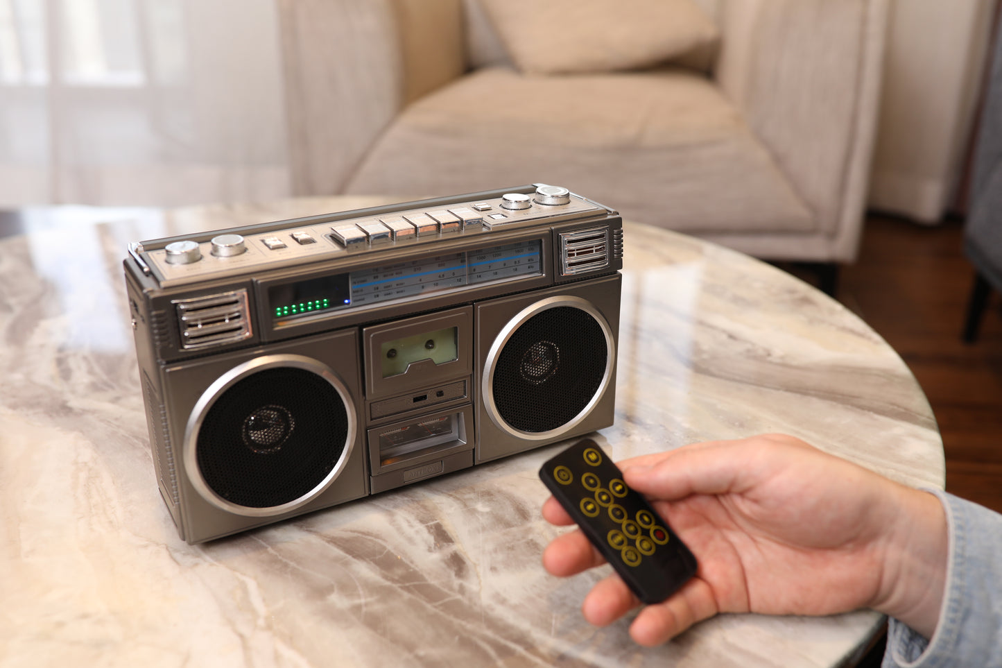 ESQ-Retro Bluetooth Speakers & Stereo Radio