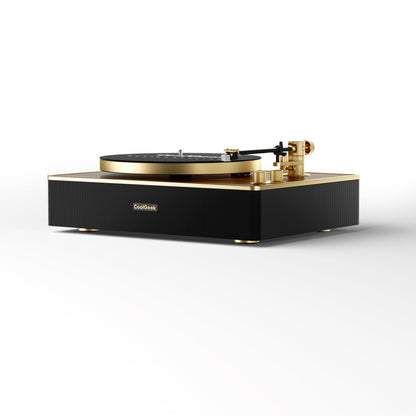 CoolGeek CS-01 Bluetooth Turntable &amp; Vinyl Record Player with Speaker