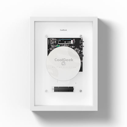 Coolgeek M1 CD Player：Frame CD and Display It in Your Room
