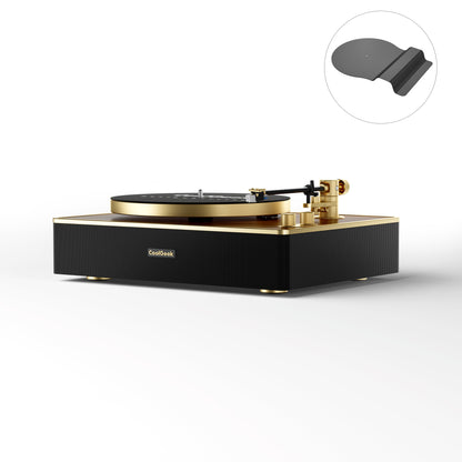 CoolGeek CS-01 Bluetooth Turntable &amp; Vinyl Record Player with Speaker
