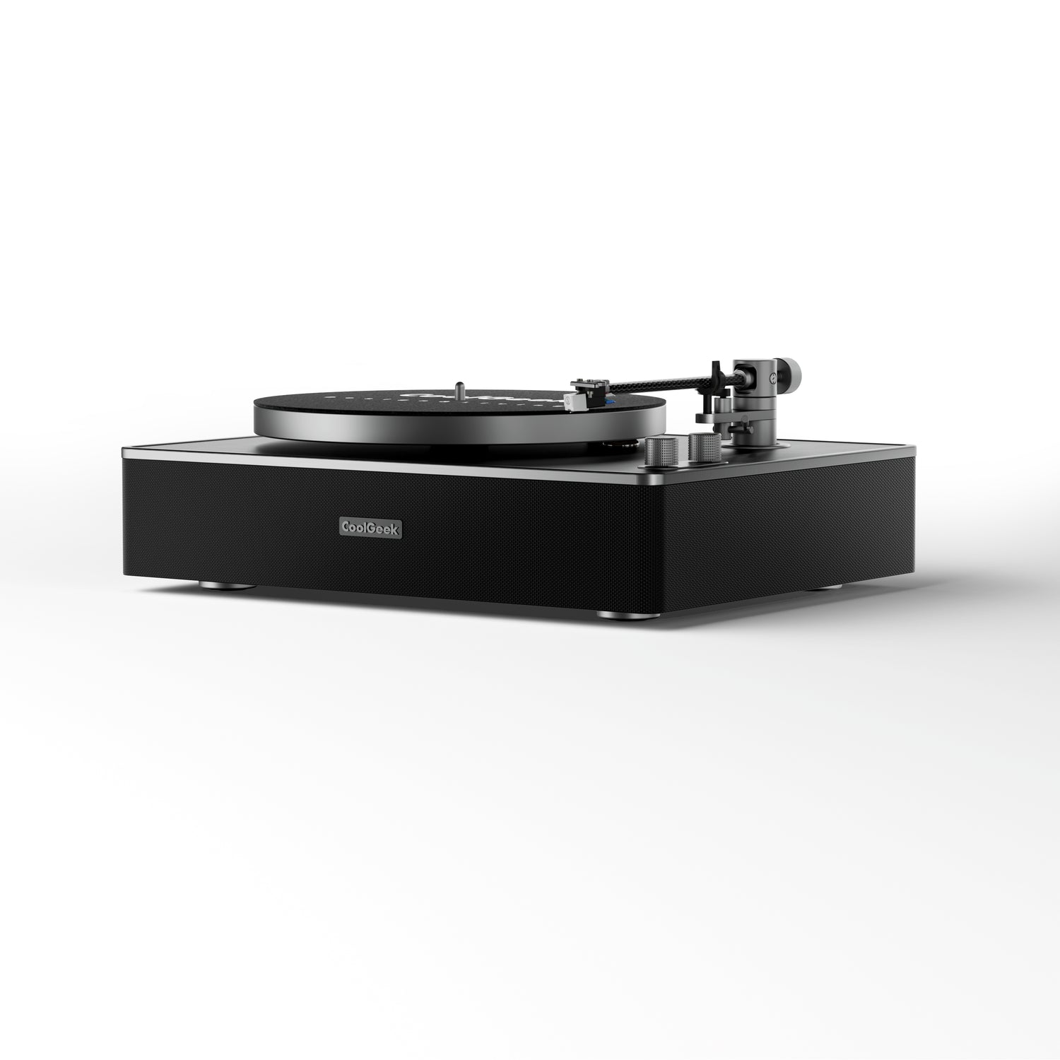 CoolGeek CS-01 Bluetooth Turntable &amp; Vinyl Record Player with Speaker